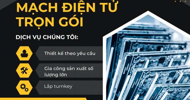 Sản Xuất Mạch Điện Tử Số Lượng Lớn – Giá Cạnh Tranh, Chất Lượng Cao